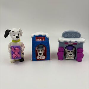 Vintage Disney McDonalds Toy Dalmation Bundle
